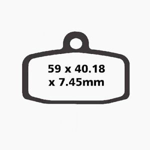 Pastillas de Freno Moto R EBC FA612R Ktm 65 SX 2019-2023