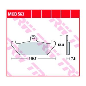 Pastillas de Freno Trw Cagiva Elefant 650husquarna