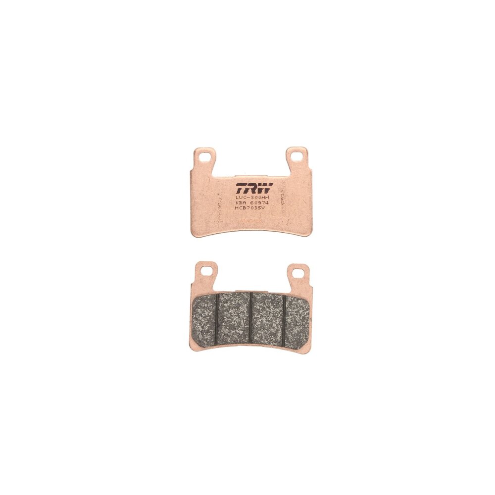 Pastillas de Freno Trw Honda Cbr600 F/rrant.