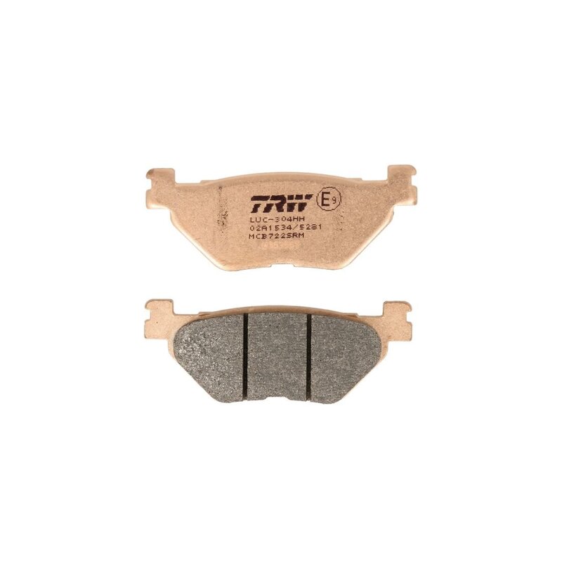 Pastillas de Freno Sinterizadas Racing Metal TRW MCB722SRM Yamaha T-max 530 (euro 4) (xp 530) 2017-2019