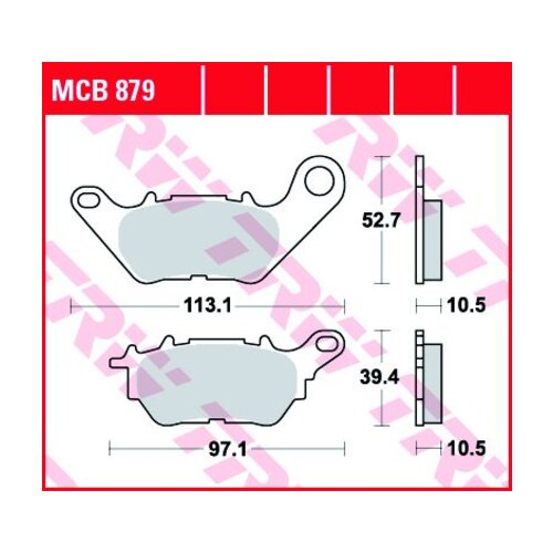 Pastillas de Freno Trw Yamaha Mt-03 320yzf R3 16- Post
