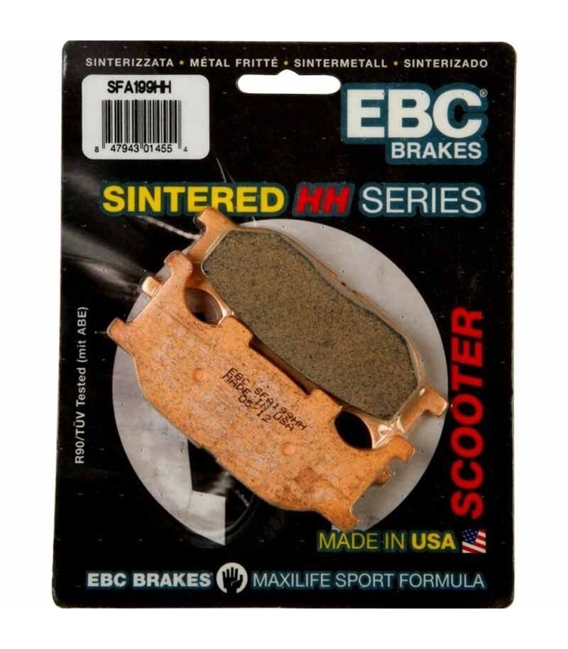 Pastillas de Freno Scooter Sinterizadas EBC SFA199HH Yamaha T-max 500 (xp 500) 2001-2003