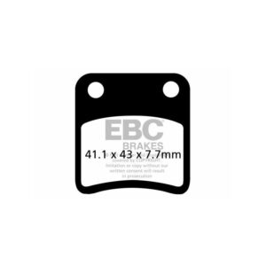 Pastillas de Freno Scooter EBC SFA257 Sym ORBIT II 125 Desde 2010
