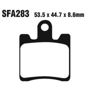 Pastillas de Freno Scooter Sinterizadas EBC SFA283/4HH Suzuki AN 250 BURGMAN 1999-2001
