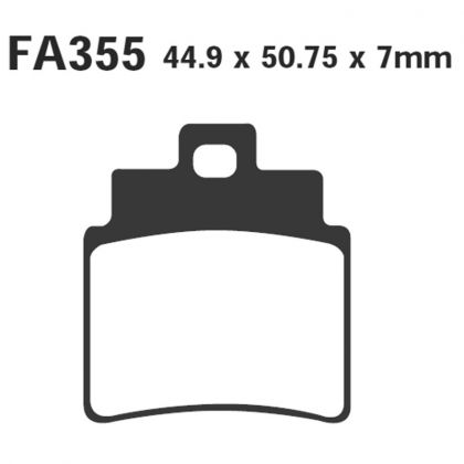 Pastillas de Freno Scooter EBC SFA355/4 Kymco GRAND DINK 250 2000-2006
