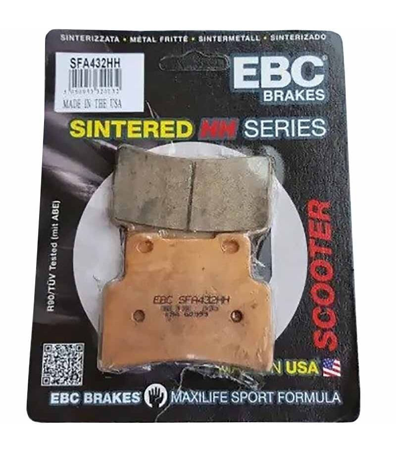 Pastillas de Freno Scooter Sinterizadas EBC SFA432HH Kymco XCITING 400I 2014-2018