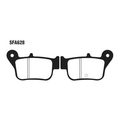 Pastillas de Freno Scooter Sinterizadas EBC SFA628HH Sym MAXSYM 400I 2010-2020