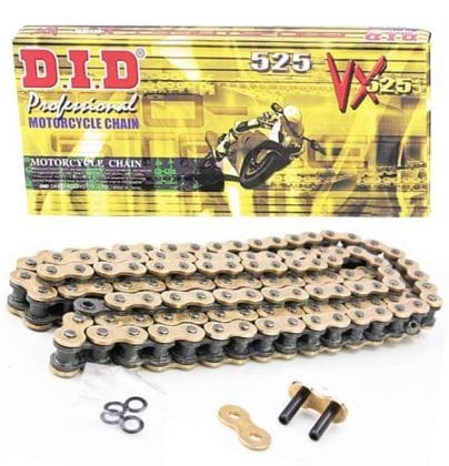 CADENA DID 525 VX G&B 114 PASOS