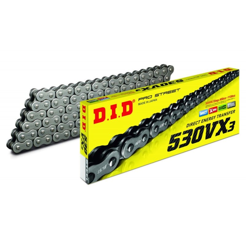 CADENA DID 530 VX3 B&B110 PASOS