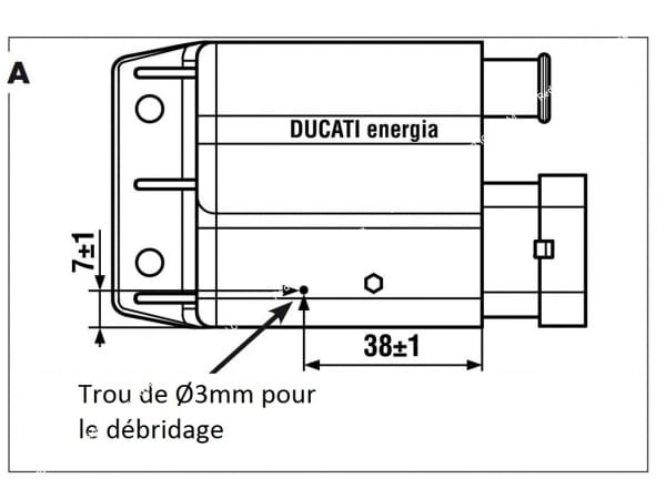 Bobina Cdi Free 100 4T,Zip 100 4T - Imagen 2