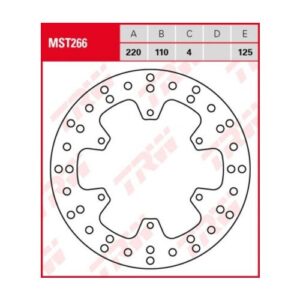 Disco de Freno Fijo TRW MST266 Husqvarna FC 250 2015-2015