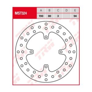 Disco de Freno Fijo TRW MST324 Honda CRF 150 RB 19/16 ZOLL 2020-2020