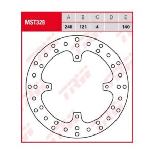 Disco de Freno Fijo TRW MST328 Honda CR 250 R CROSS (wettbewerbsmaschine) 1981-1987