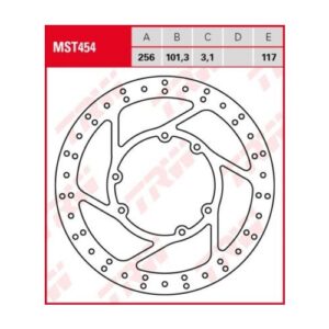 Disco de Freno Fijo TRW MST454 Honda CRF 250 L 2012-2012