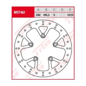 Disco de Freno Fijo TRW MST462 Triumph TIGER 1200 Xc, Xcx/low, XCA (euro 4) 2016-2017